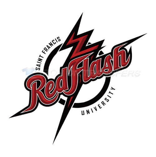 Saint Francis Red Flash Logo T-shirts Iron On Transfers N6066 - Click Image to Close